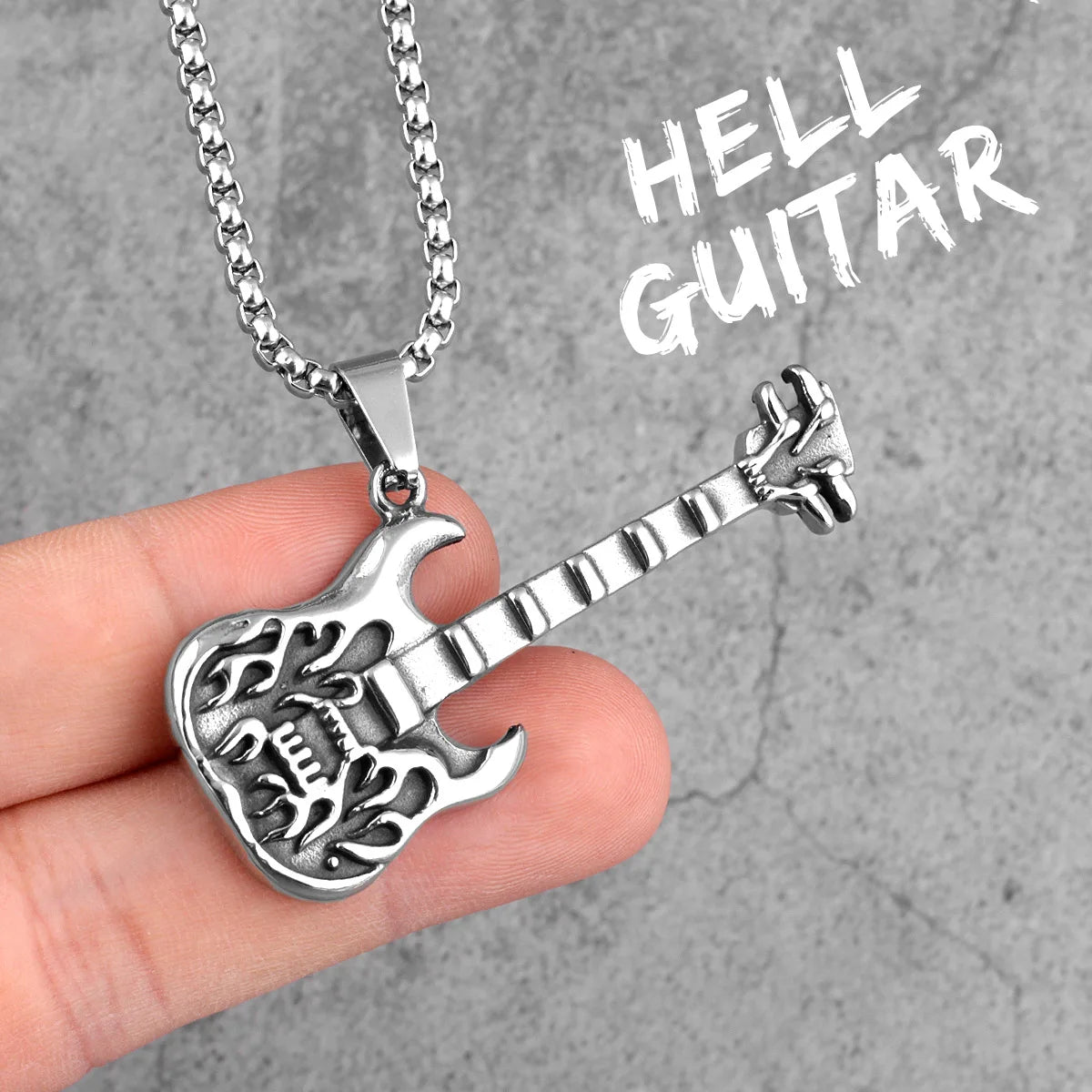 Hell Guitar Necklaces