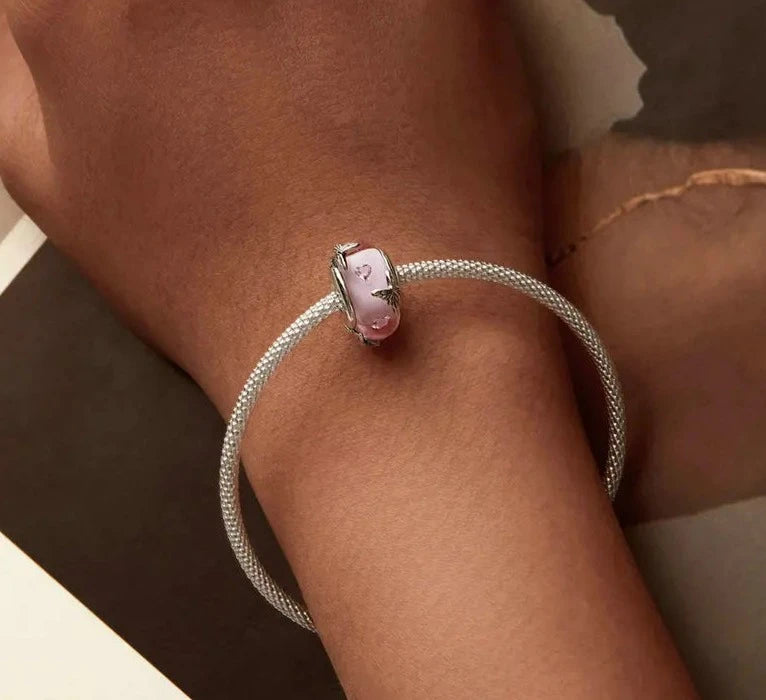 Lovely Pink Glass Beads