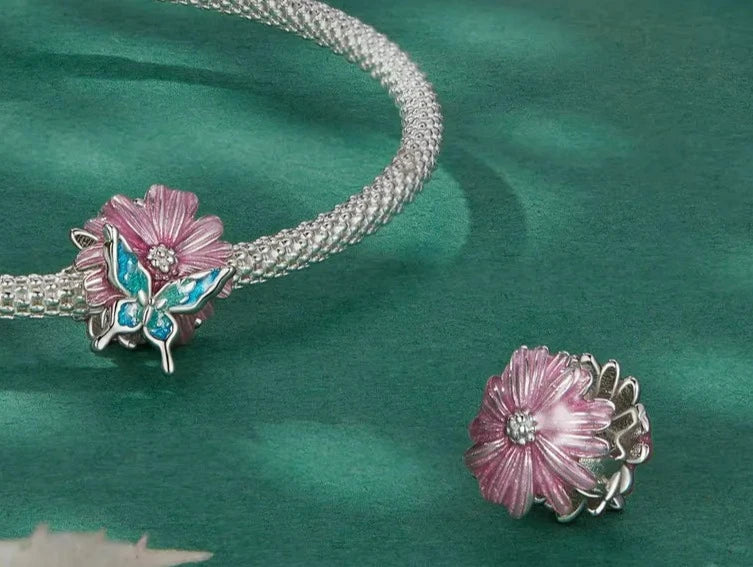 The Rainbow Flower Beads