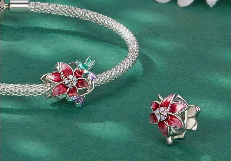 The Rainbow Flower Beads