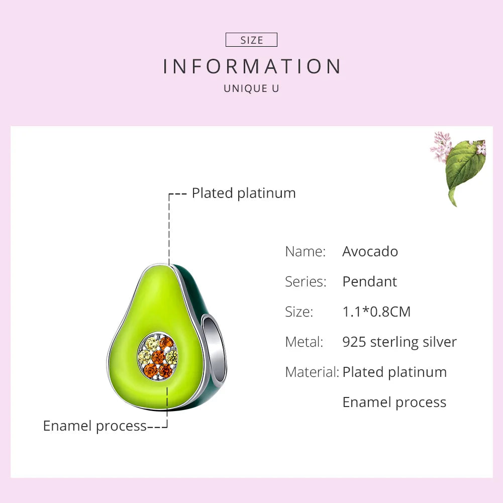 Avocado Beads