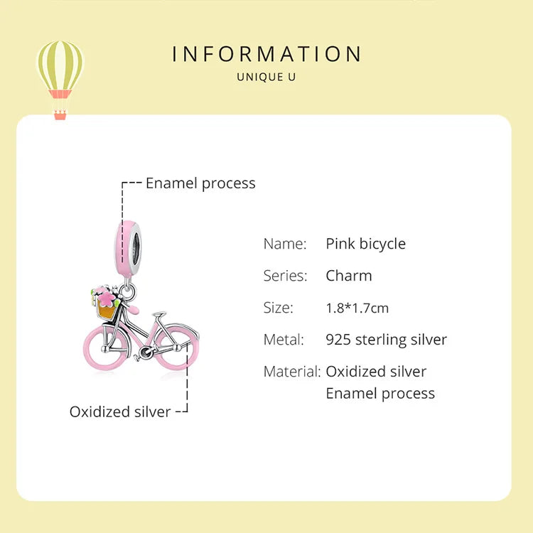 The gorgeous Pink  Bicycle