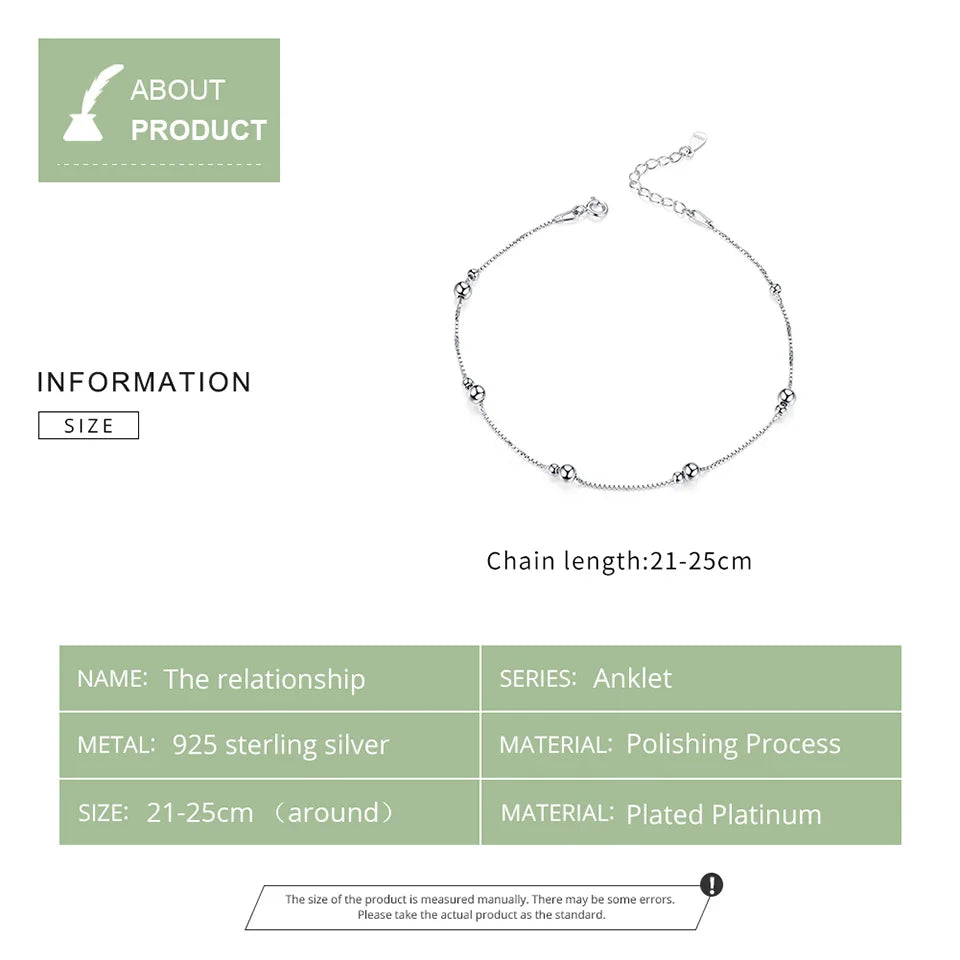 Round Beads Anklet