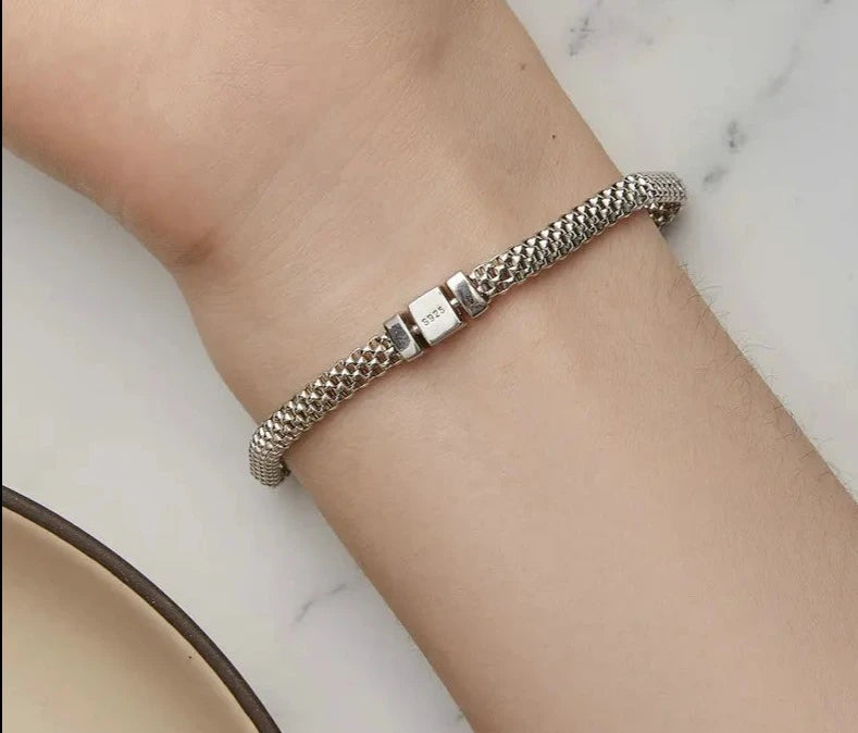 Knitted Mesh Bracelet