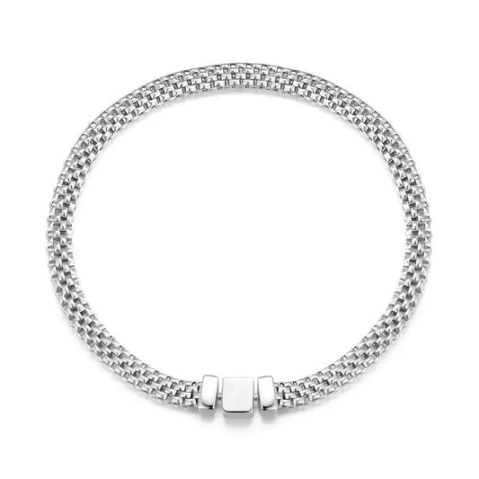 Knitted Mesh Bracelet