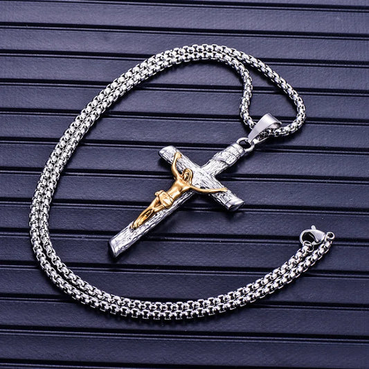 Stainless Steel Titanium Cross