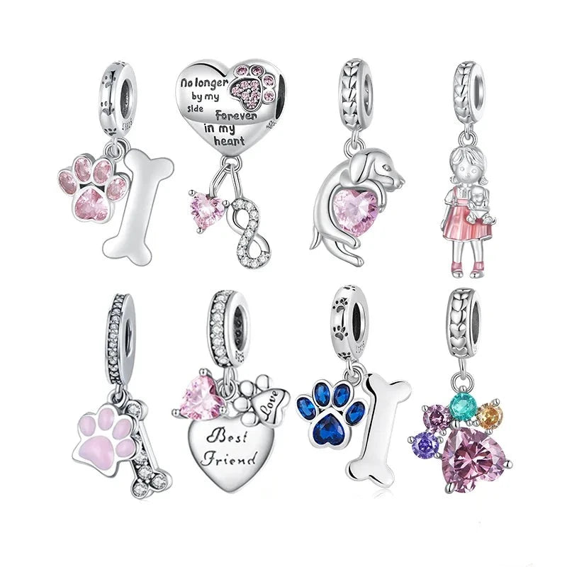 Crystal Heart - Pet  Beads