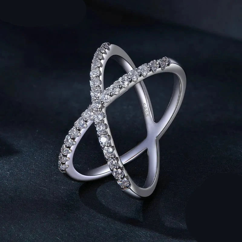 Moissanite Cross