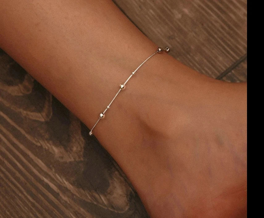 Round Beads Anklet