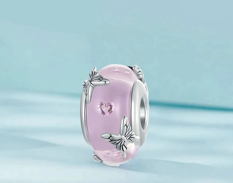 Lovely Pink Glass Beads