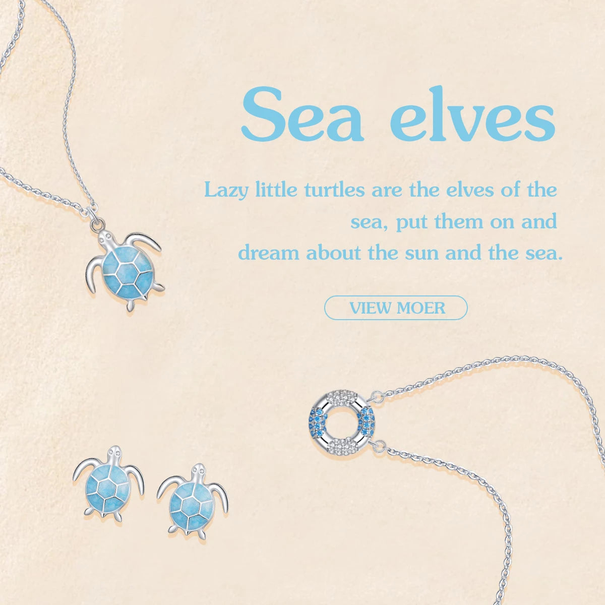 Blue Sea Ocean Turtle