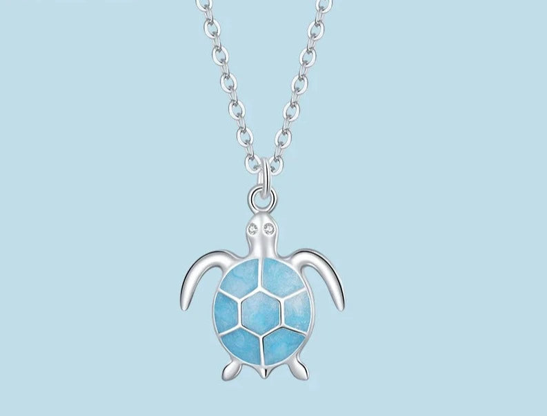Blue Sea Ocean Turtle